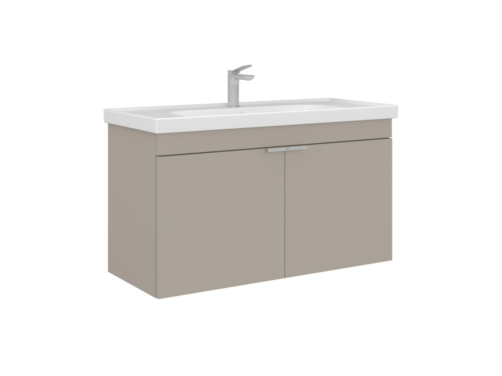 Meuble Vasque "Desna 100" - 100 x 45 x 58 cm - Sand