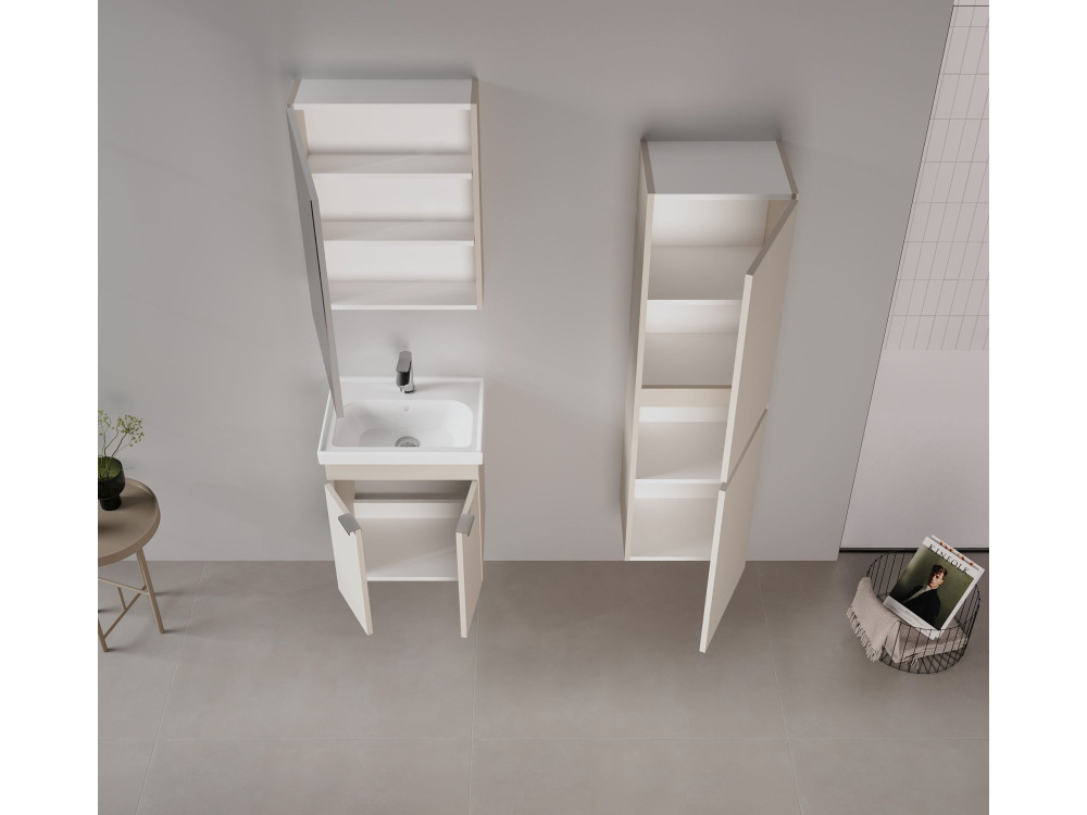 Meuble Vasque "Desna 50" - 50 x 38 x 58 cm - Sand