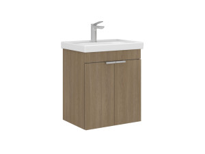 Meuble Vasque "Desna 50" - 50 x 38 x 58 cm - Sonomo Oak
