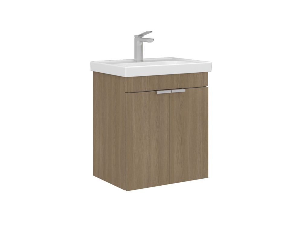 Meuble Vasque "Desna 50" - 50 x 38 x 58 cm - Sonomo Oak
