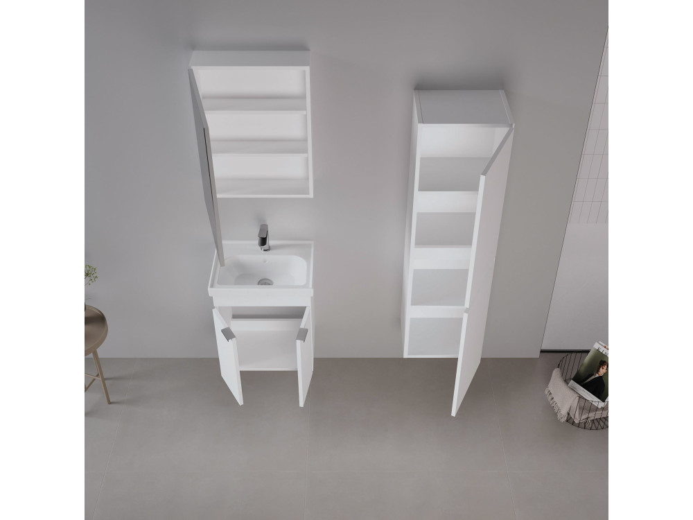 Meuble Vasque "Desna 50" - 50 x 38 x 58 cm - Matte White