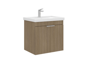 Meuble Vasque "Desna 60" - 60 x 45 x 58 cm - Sonomo Oak