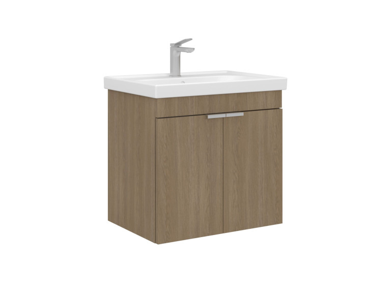 Meuble Vasque "Desna 60" - 60 x 45 x 58 cm - Sonomo Oak