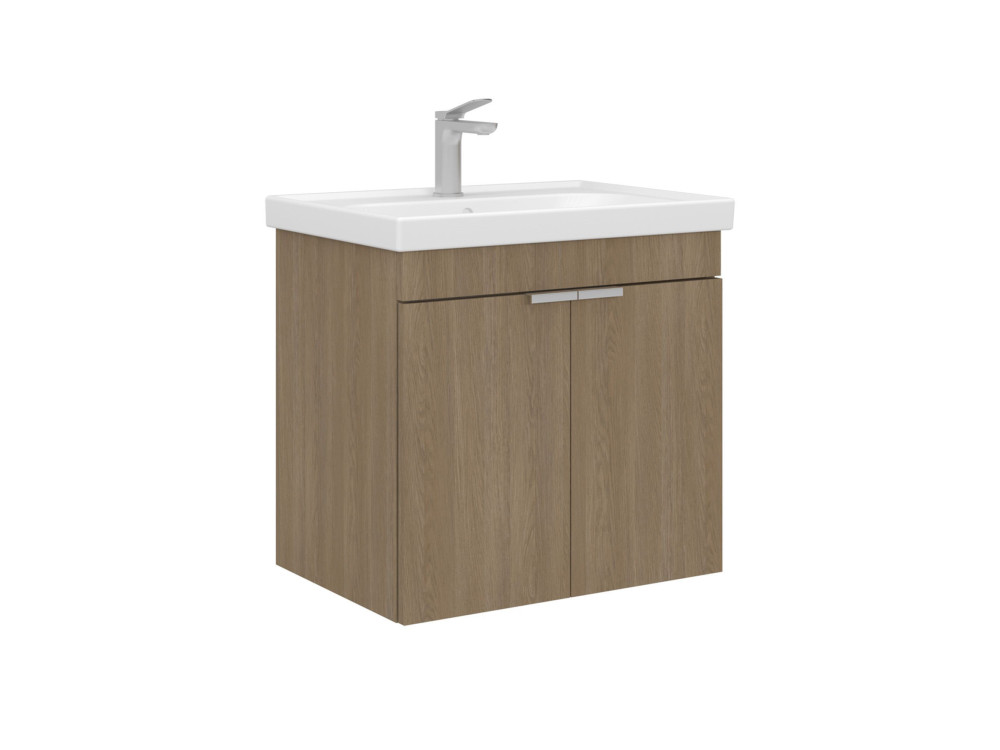 Meuble Vasque "Desna 60" - 60 x 45 x 58 cm - Sonomo Oak