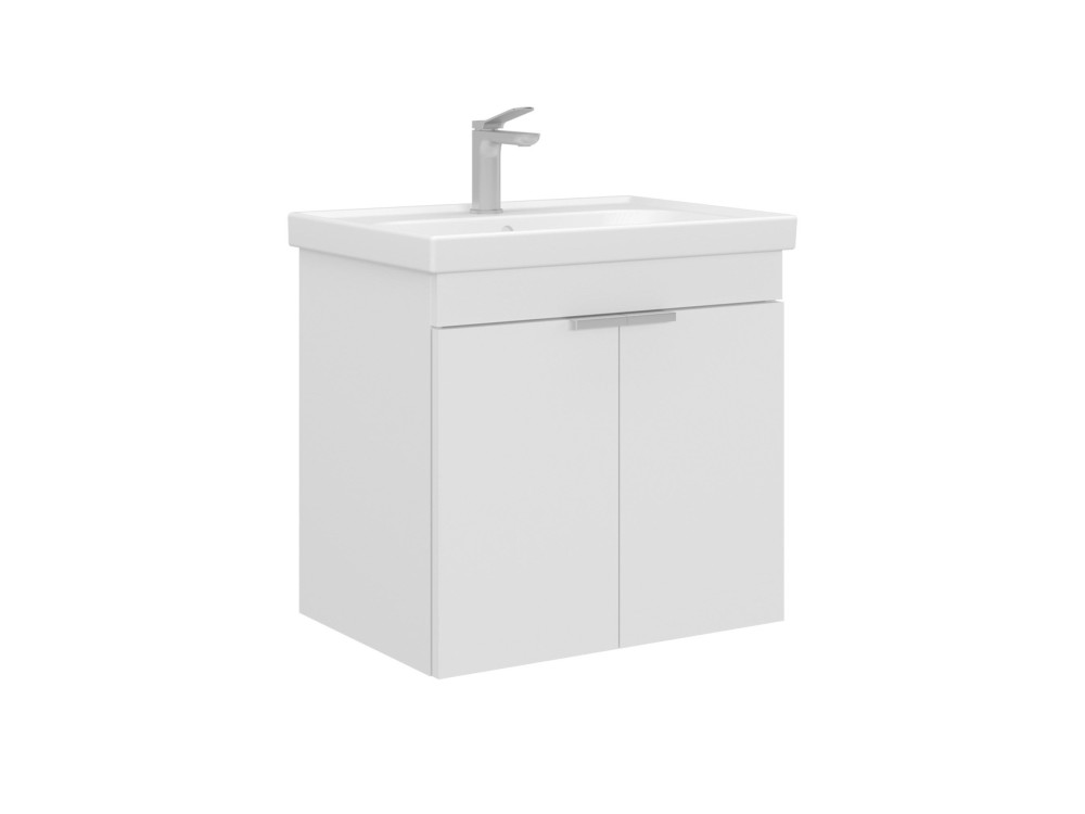 Meuble Vasque "Desna 60" - 60 x 45 x 58 cm - Matte White