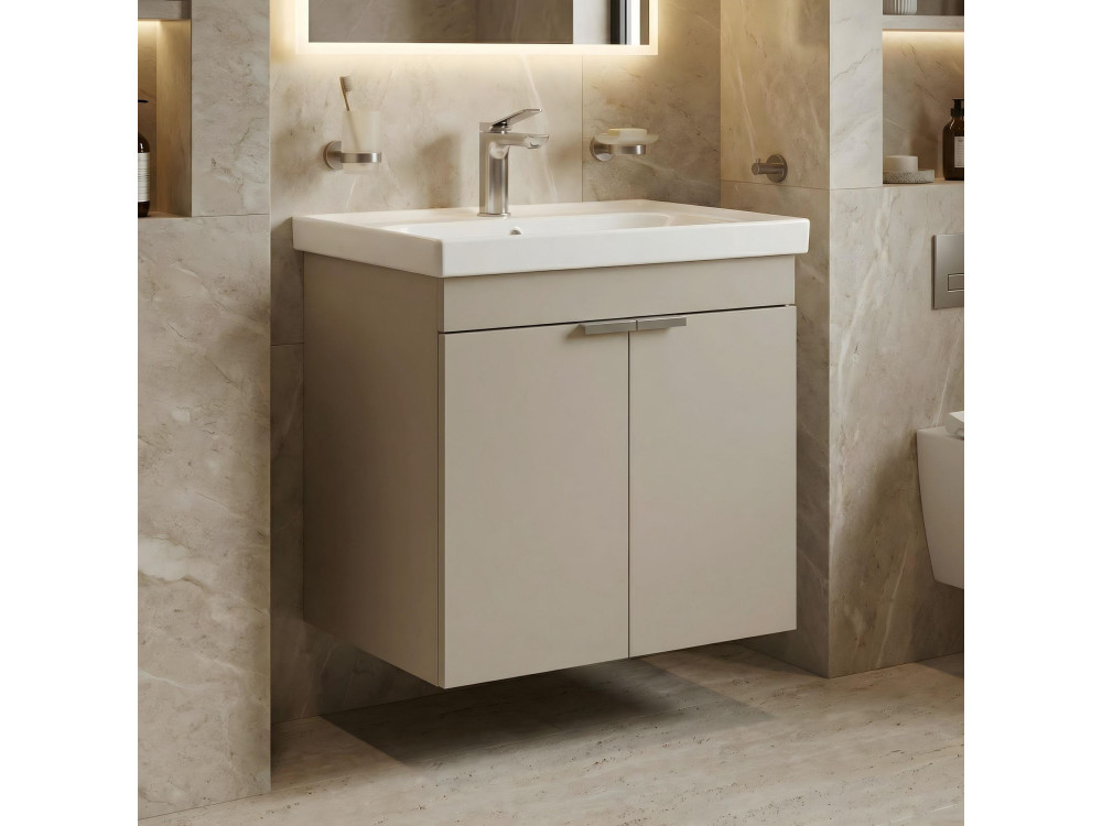 Meuble Vasque "Desna 60" - 60 x 45 x 58 cm - Sand