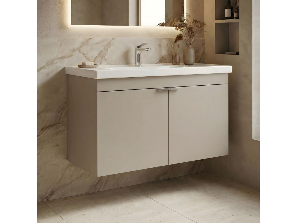 Meuble Vasque "Desna 80" - 80 x 45 x 58 cm - Sand