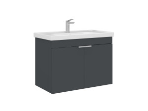 Meuble Vasque "Desna 80" - 80 x 45 x 58 cm - Matte Anthracite