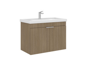 Meuble Vasque "Desna 80" - 80 x 45 x 58 cm - Sonomo Oak