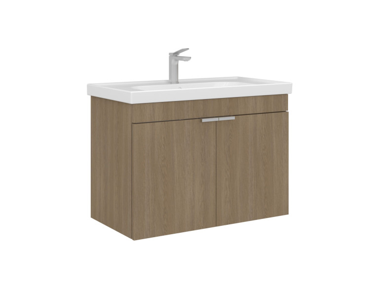 Meuble Vasque "Desna 80" - 80 x 45 x 58 cm - Sonomo Oak