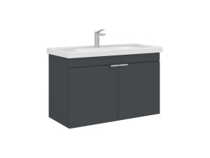 Meuble Vasque "Desna 90" - 90 x 45 x 58 cm - Matte Anthracite