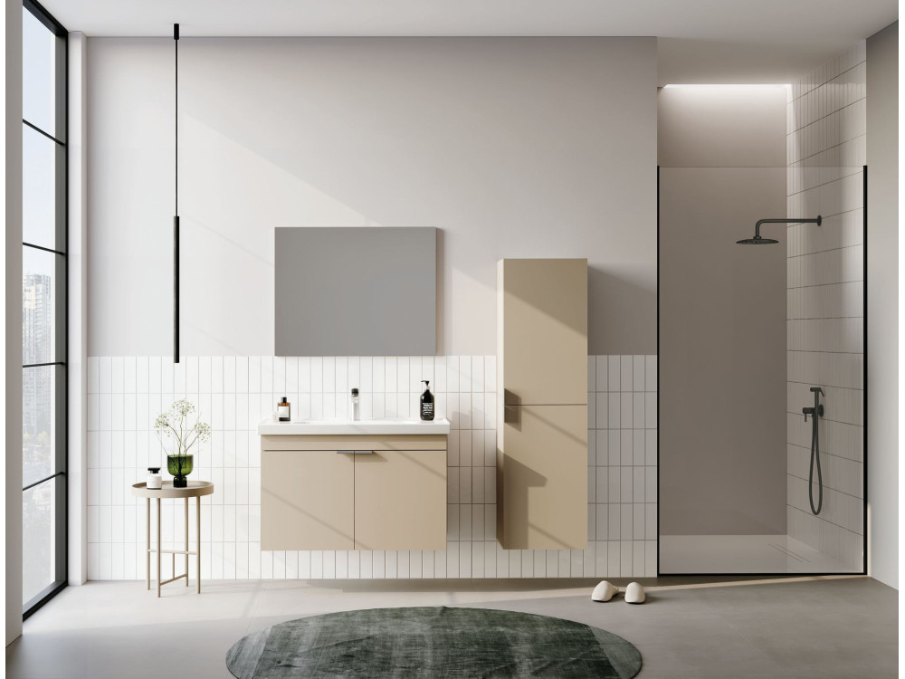 Meuble Vasque "Desna 90" - 90 x 45 x 58 cm - Sand