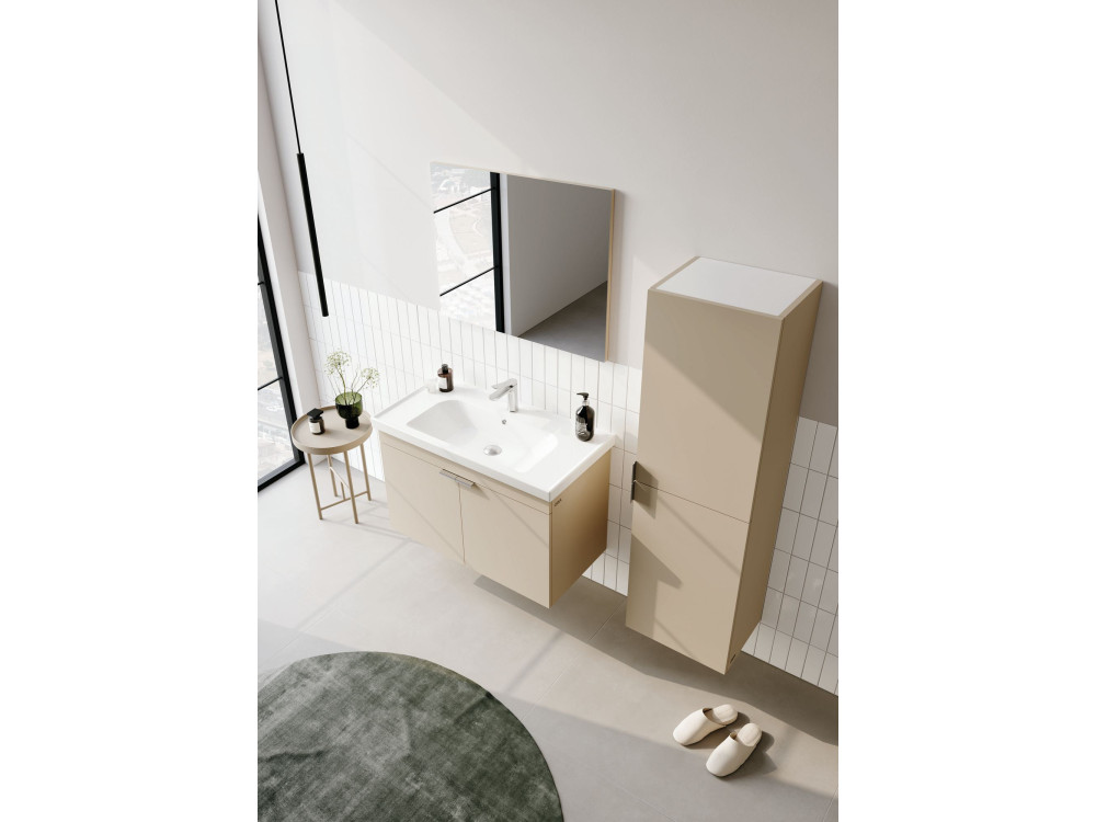 Meuble Vasque "Desna 90" - 90 x 45 x 58 cm - Sand