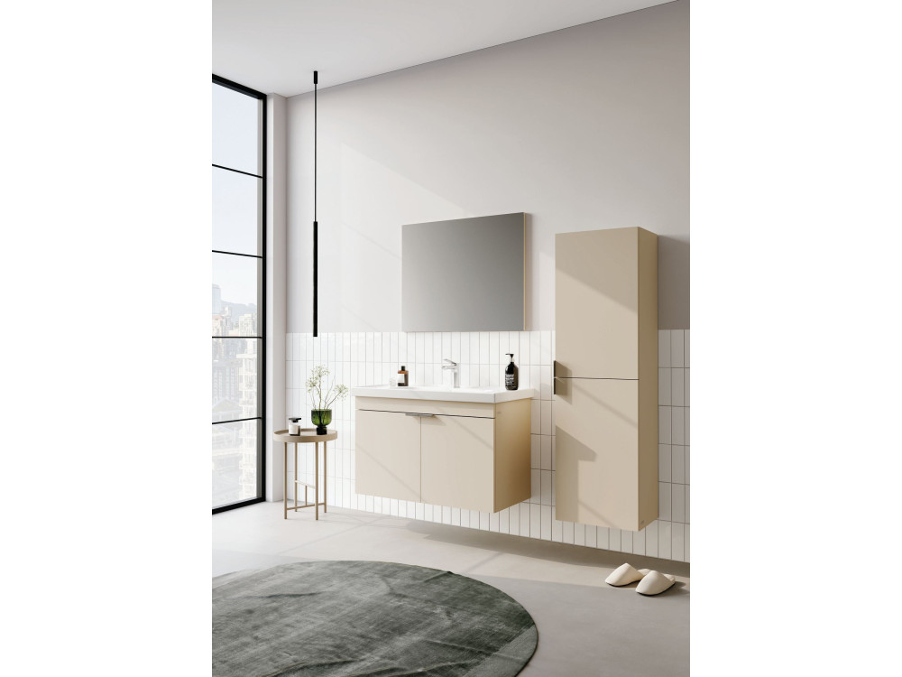 Meuble Vasque "Desna 90" - 90 x 45 x 58 cm - Sand