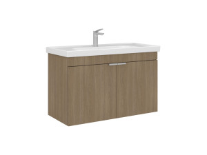 Meuble Vasque "Desna 90" - 90 x 45 x 58 cm - Sonomo Oak