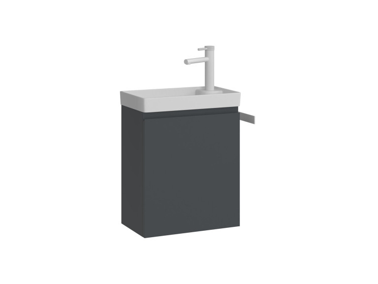 Meuble Vasque "Ferla 40" - 40 x 22 x 50 cm - Matte Anthracite