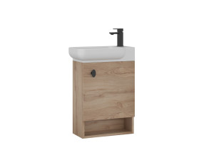 Meuble Vasque "Begonya 55" - 53 x 33 x 75 cm - Oak