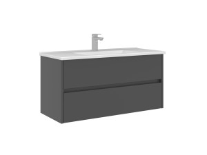 Meuble Vasque "Arno 100" - 100 x 45 x 52 cm - Anthracite