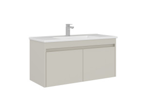 Meuble Vasque "Arno 100" - 100 x 45 x 52 cm - Cashmere