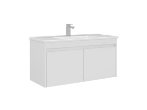 Meuble Vasque "Arno 100" - 100 x 45 x 52 cm - White