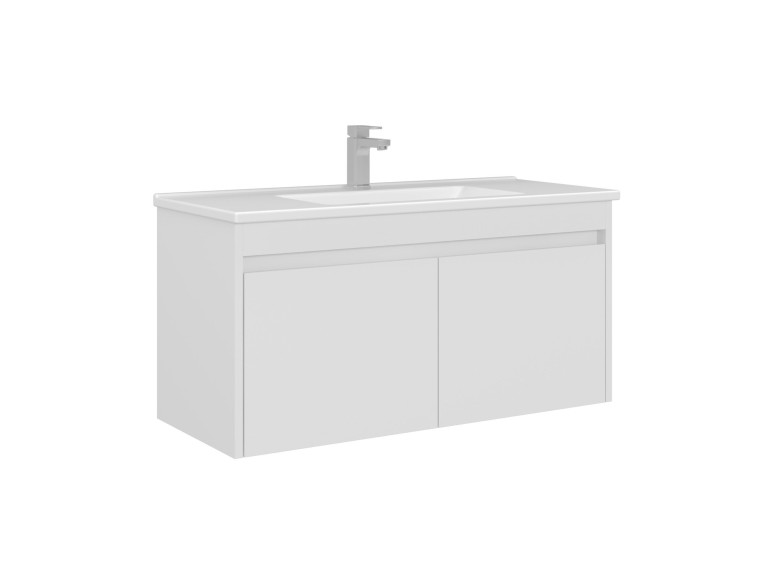 Meuble Vasque "Arno 100" - 100 x 45 x 52 cm - White