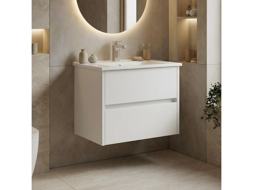 Meuble Vasque "Arno 65" - 65 x 45 x 52 cm - White