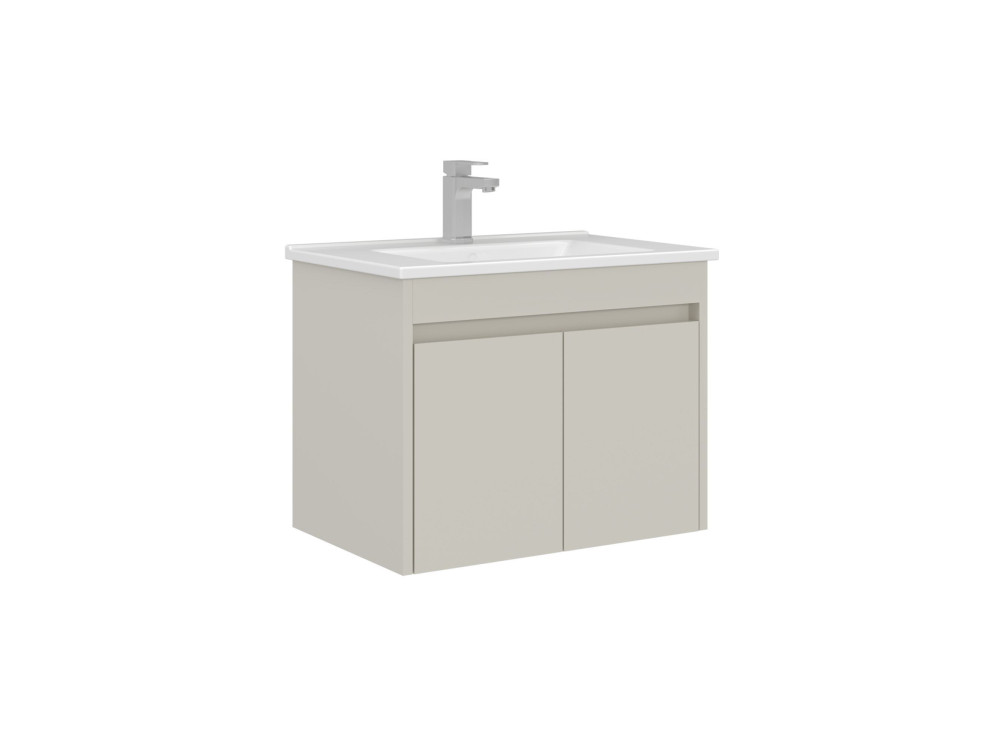 Meuble Vasque "Arno 65" - 65 x 45 x 52 cm - Cashmere