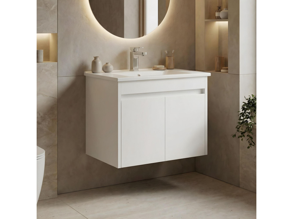 Meuble Vasque "Arno 65" - 65 x 45 x 52 cm - White