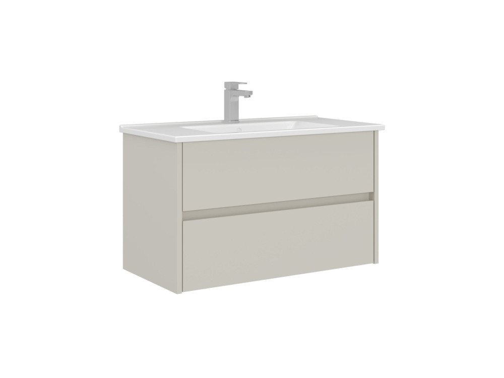 Meuble Vasque "Arno 85" - 85 x 45 x 52 cm - Cashmere