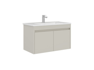 Meuble Vasque "Arno 85" - 85 x 45 x 52 cm - Cashmere