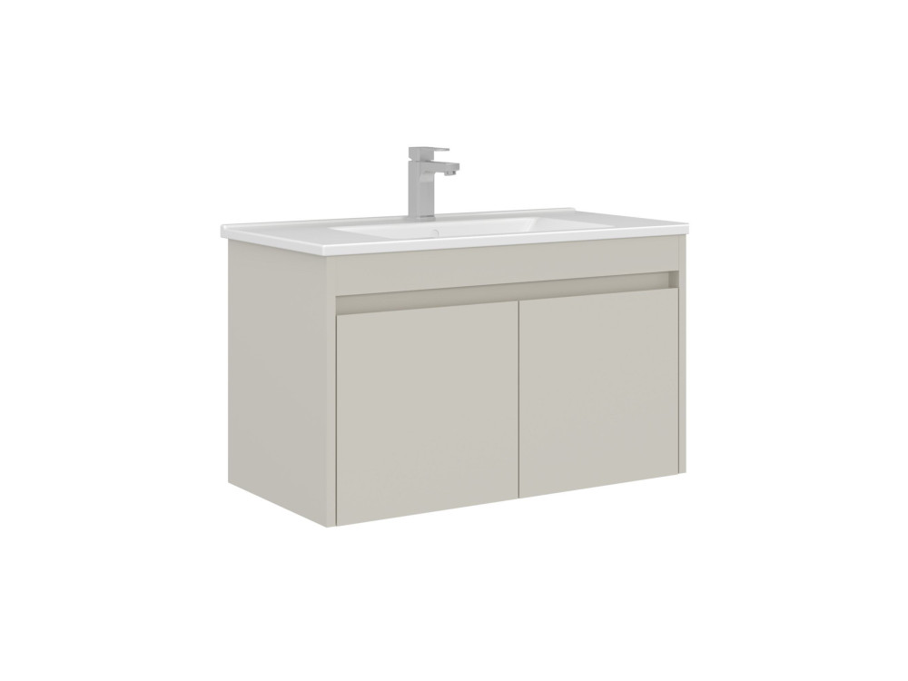 Meuble Vasque "Arno 85" - 85 x 45 x 52 cm - Cashmere
