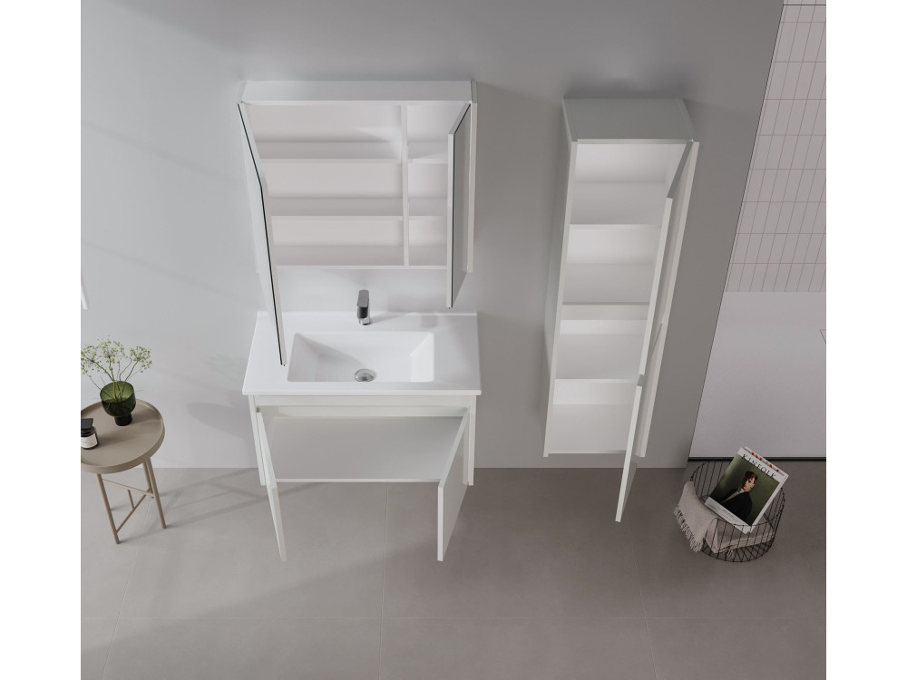 Meuble Vasque "Arno 85" - 85 x 45 x 52 cm - Cashmere