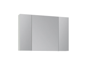 Meuble Salle de Bain avec Miroir "Nuvola 100 v2" - 97 x 16 x 66 cm - Cashmere