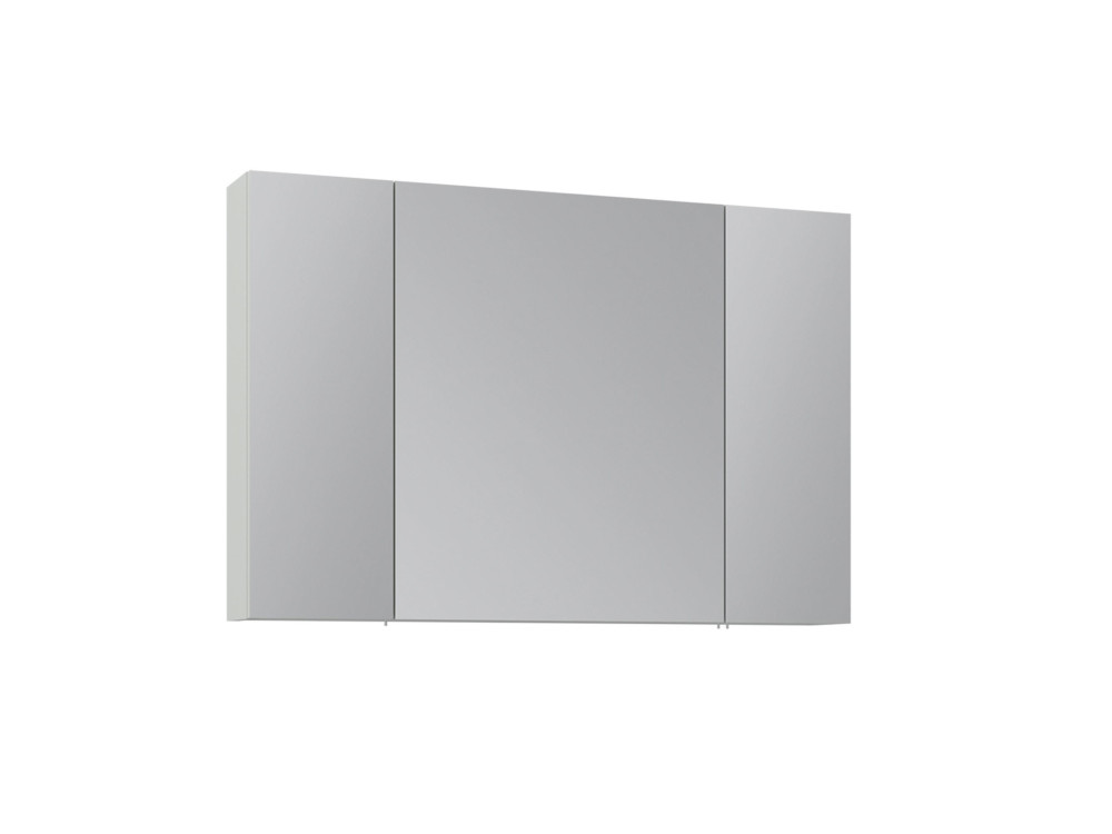 Meuble Salle de Bain avec Miroir "Nuvola 100 v2" - 97 x 16 x 66 cm - Cashmere