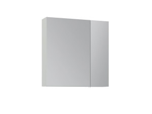Meuble Salle de Bain avec Miroir "Nuvola 60 v2" - 66 x 16 x 60 cm - Cashmere