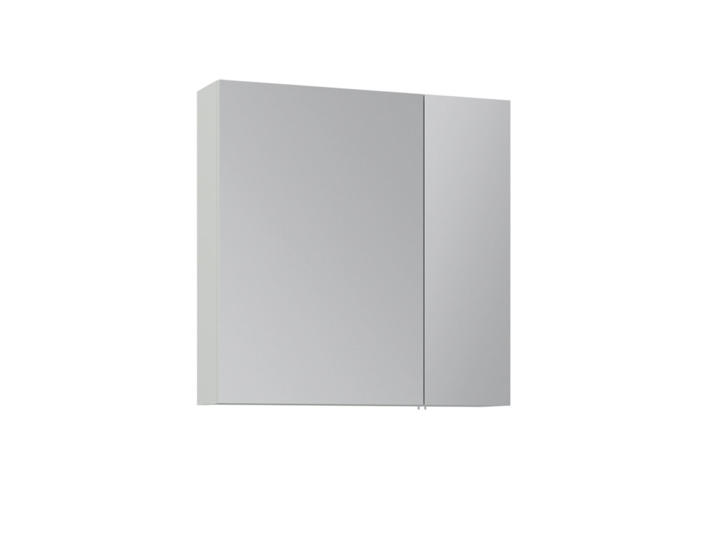 Meuble Salle de Bain avec Miroir "Nuvola 60 v2" - 66 x 16 x 60 cm - Cashmere