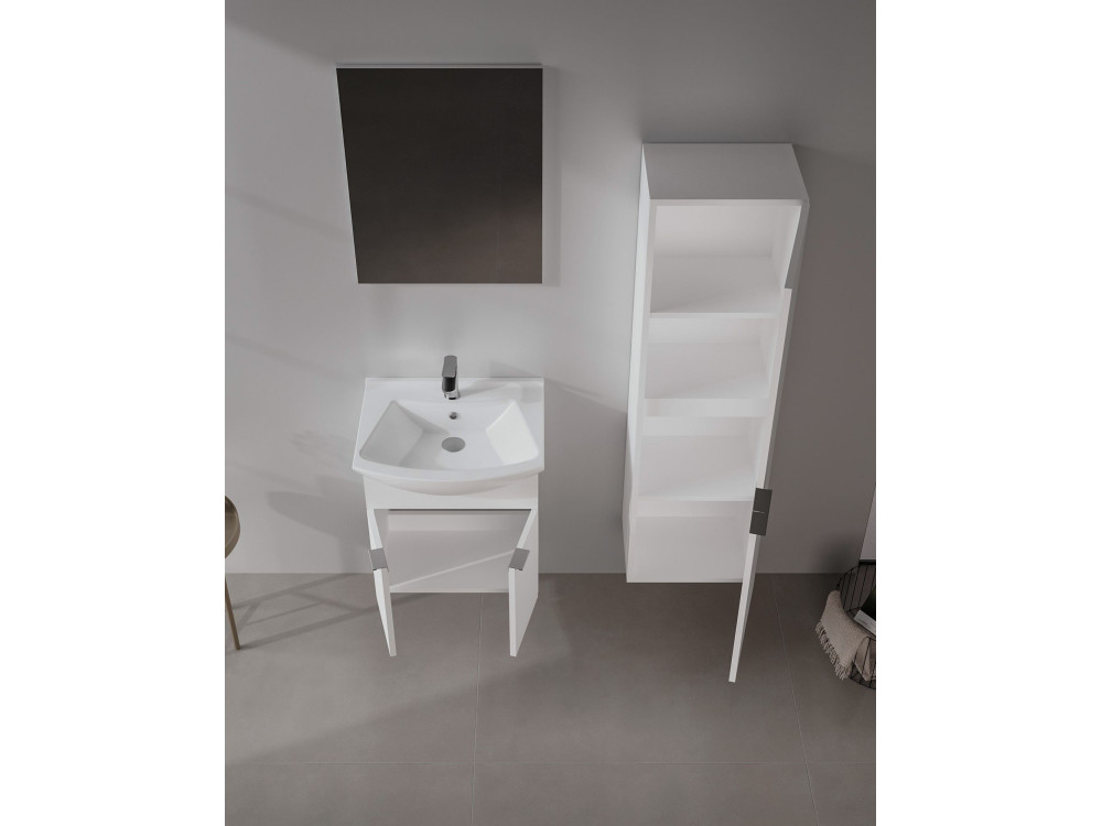 Miroir Décoratif en Bois "Purus 55" -  cm - Transparent