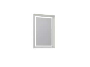 Miroir Décoratif en Bois "Craft 60 x 90 v2" - 60 x 10 x 90 cm - Matte Cashmere