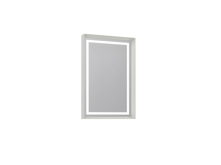 Miroir Décoratif en Bois "Craft 60 x 90 v2" - 60 x 10 x 90 cm - Matte Cashmere