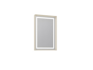 Miroir Décoratif en Bois "Craft 60 x 90 v2" - 60 x 10 x 90 cm - Matte Mink