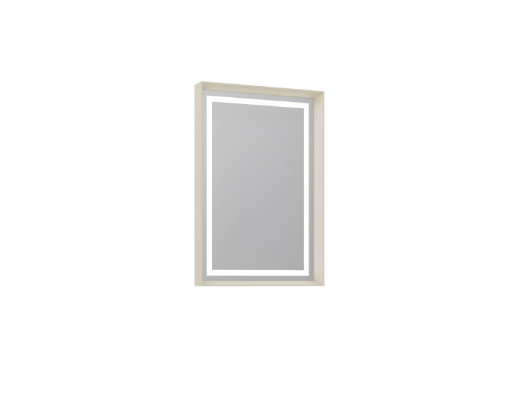 Miroir Décoratif en Bois "Craft 60 x 90 v2" - 60 x 10 x 90 cm - Matte Mink