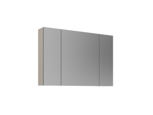 Meuble Salle de Bain avec Miroir "Desna 100" - 97 x 16 x 66 cm - Sand