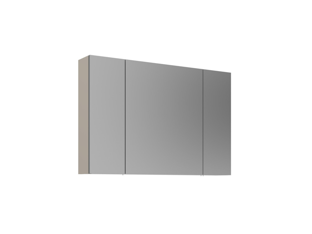 Meuble Salle de Bain avec Miroir "Desna 100" - 97 x 16 x 66 cm - Sand