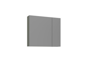 Meuble Salle de Bain avec Miroir "Bari 80" - 75 x 16 x 66 cm - Matte Green