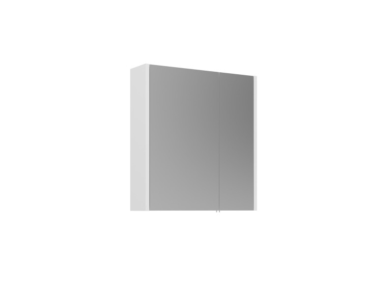 Meuble Salle de Bain avec Miroir "Arno 60" - 60 x 16 x 66 cm - White