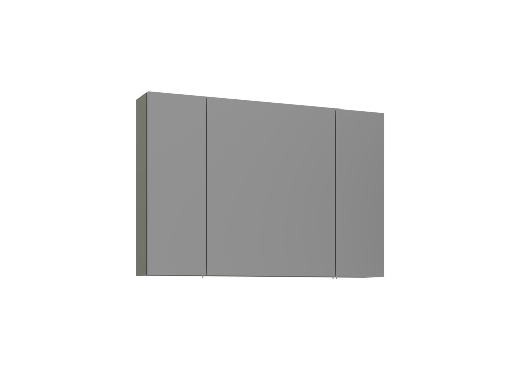 Meuble Salle de Bain avec Miroir "Bari 100" - 97 x 16 x 66 cm - Matte Green