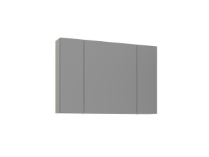 Meuble Salle de Bain avec Miroir "Bari 100" - 97 x 16 x 66 cm - Matte Cashmere