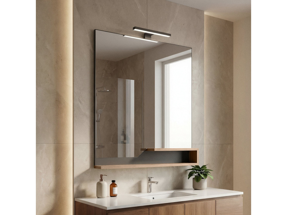 Miroir Décoratif en Bois "Galia 80" - 60 x 14 x 100 cm - Oak
