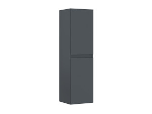 Armoire de Salle de Bain "Nest 40 v2" - 40 x 32 x 138 cm - Matte Anthracite