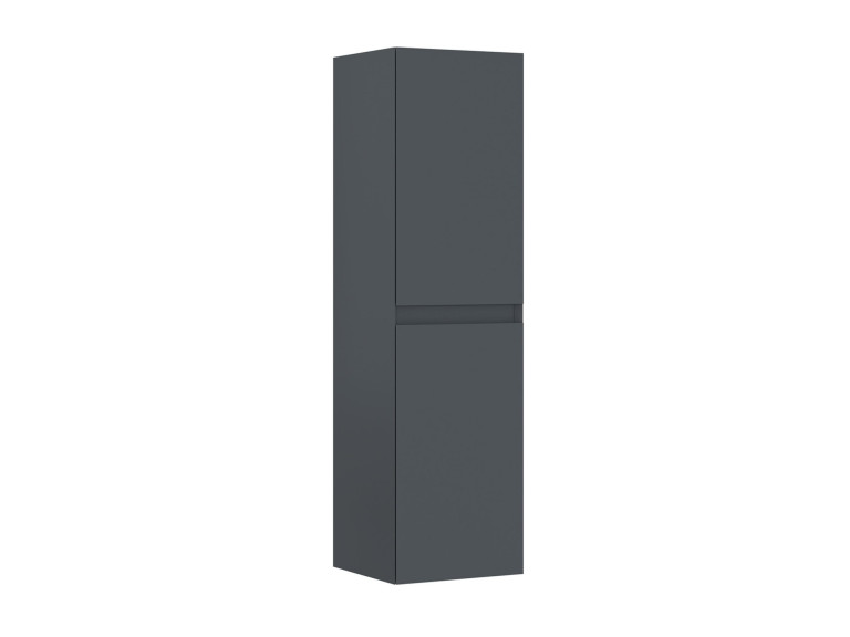 Armoire de Salle de Bain "Nest 40 v2" - 40 x 32 x 138 cm - Matte Anthracite